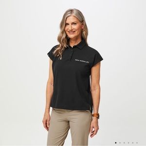 Figs Pro scrub polo and skinny trouser